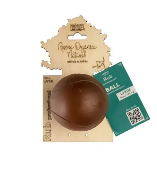 RETORN PELOTA GRANDE VIKING SHAR PERROS MANDUBULA GRANDE PPP RESINA ORGANICA NATURAL RESISTENTE DURA